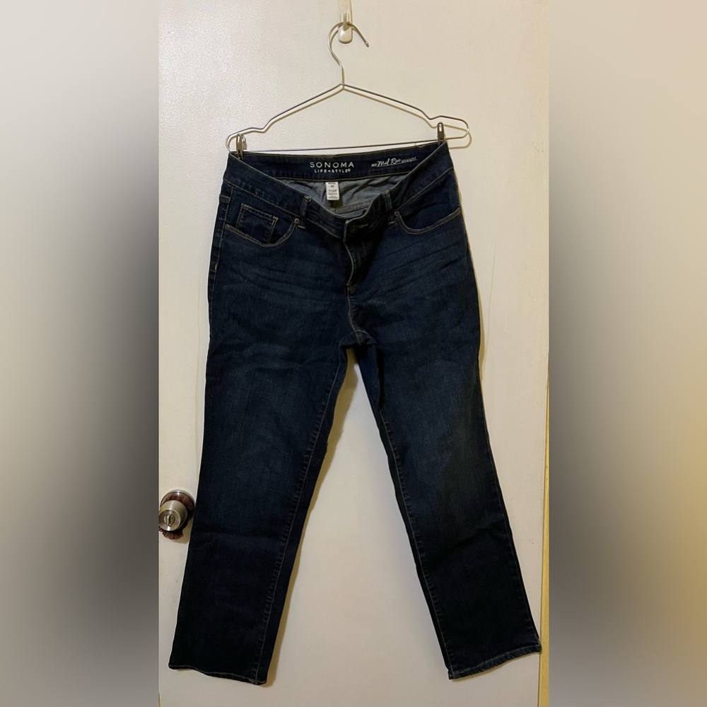 Sonoma Lite+Style | mid-rise straight jeans